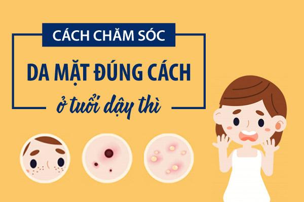 Chăm sóc da tuổi dậy thì nên bắt đầu từ đâu hợp lý?